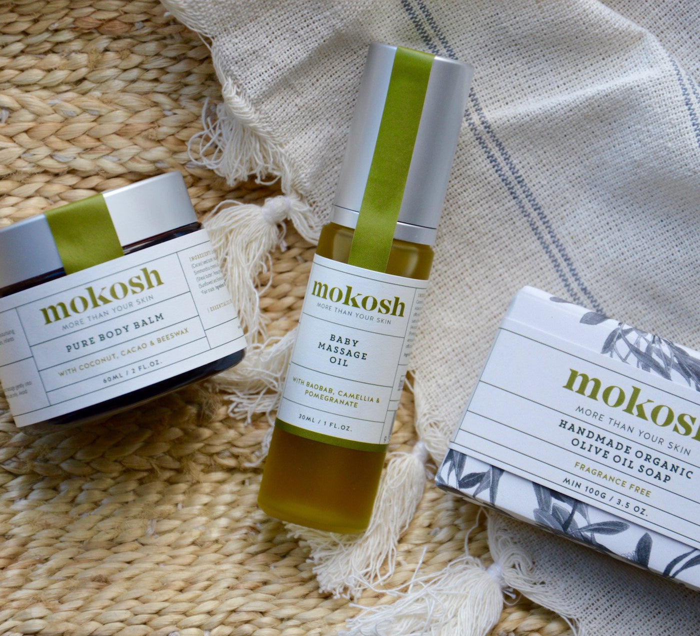 What you need to know about caring for your baby's skin, and why our certified organic Baby Massage Oil is the perfect fit. - MOKOSH