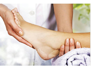 Care for your hard-working feet with our certified organic skin care